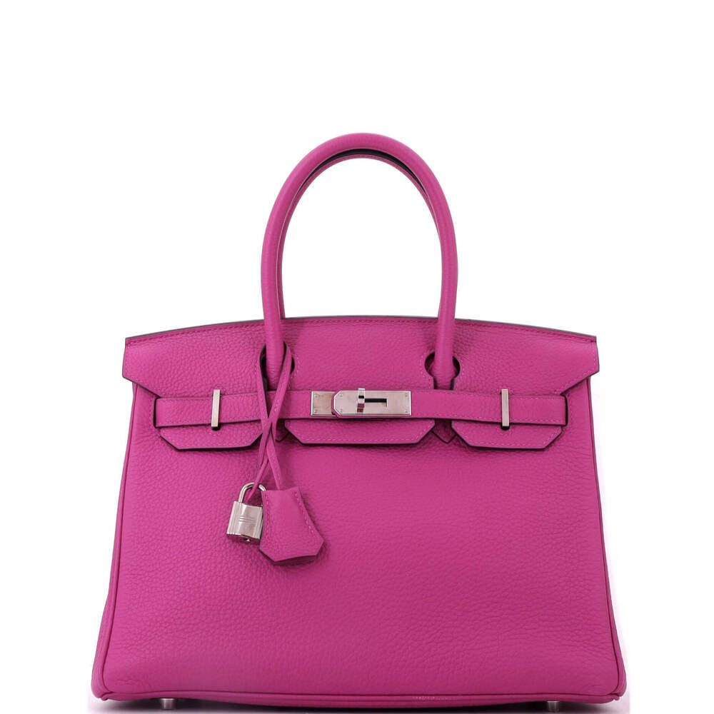 Hermes Birkin 30 Pink Togo with Palladium Hardware